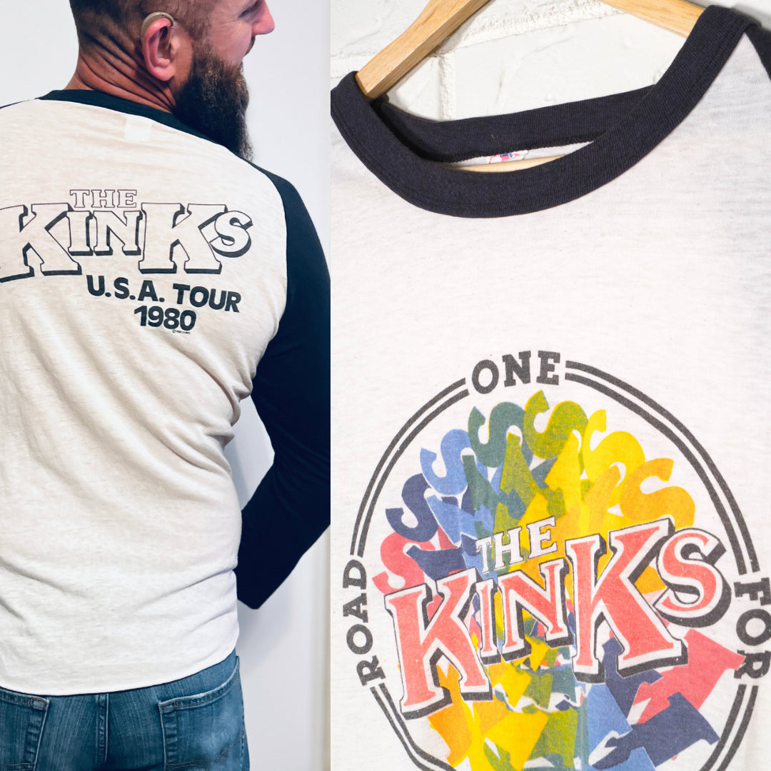 The Kinks 1980 Tour Concert Tee
